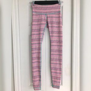 LULULEMON Wunder Under Tights 29” Pink Green Multicolour Wee Are from Space 4